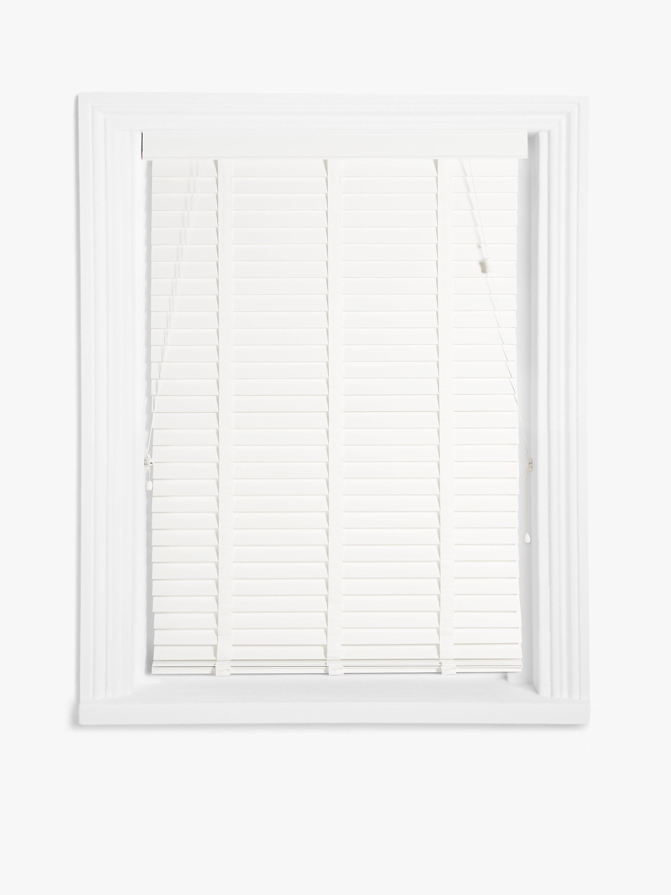 John Lewis wood Venetian blind 50mm slats - British product