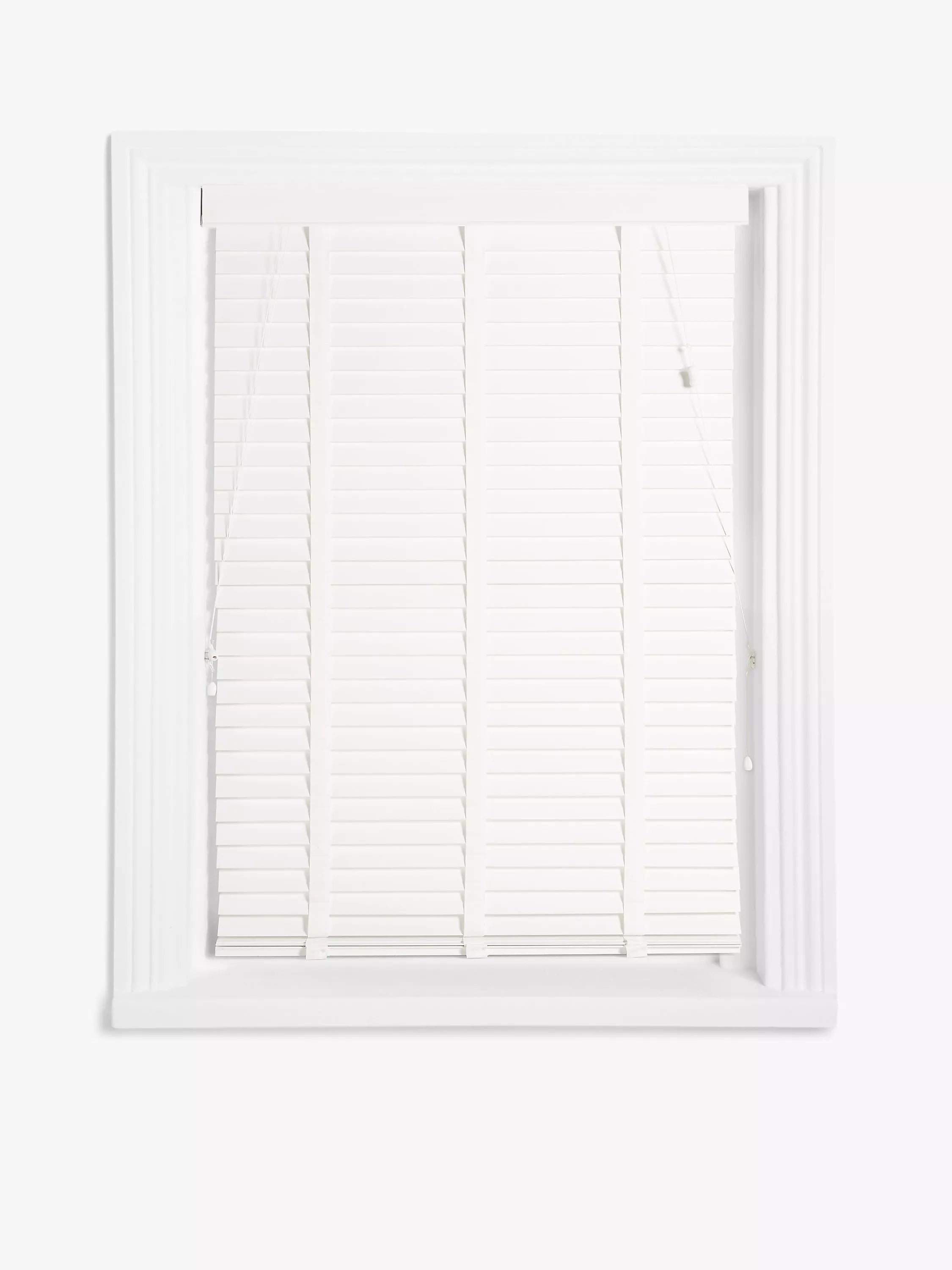 John Lewis wood Venetian blind 50mm slats - British product