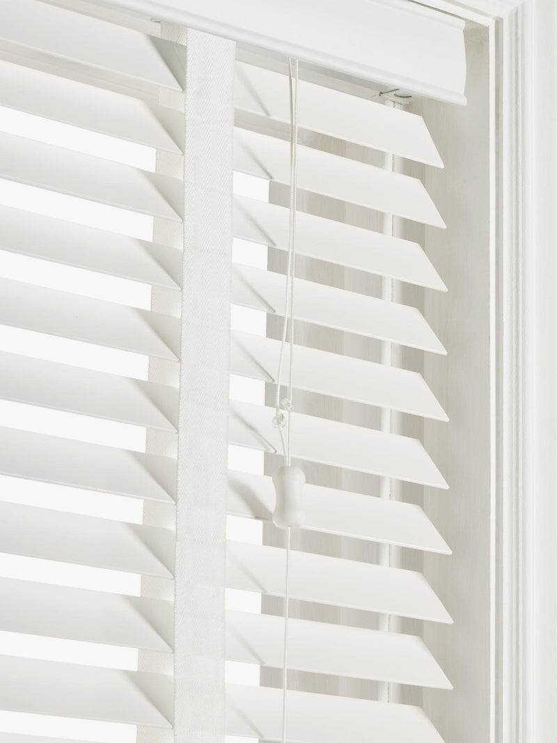 John Lewis wood Venetian blind 50mm slats - British product