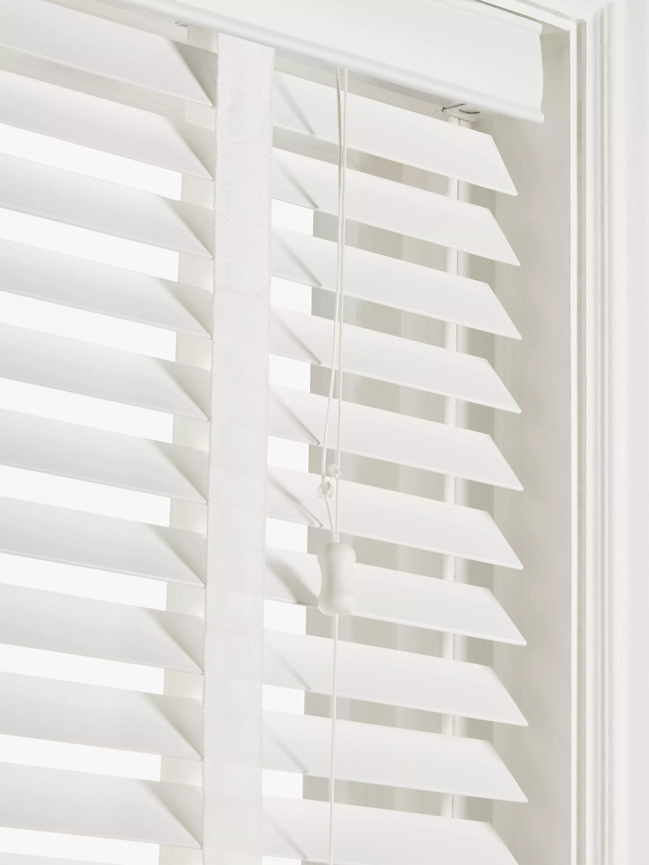 John Lewis wood Venetian blind 50mm slats - British product