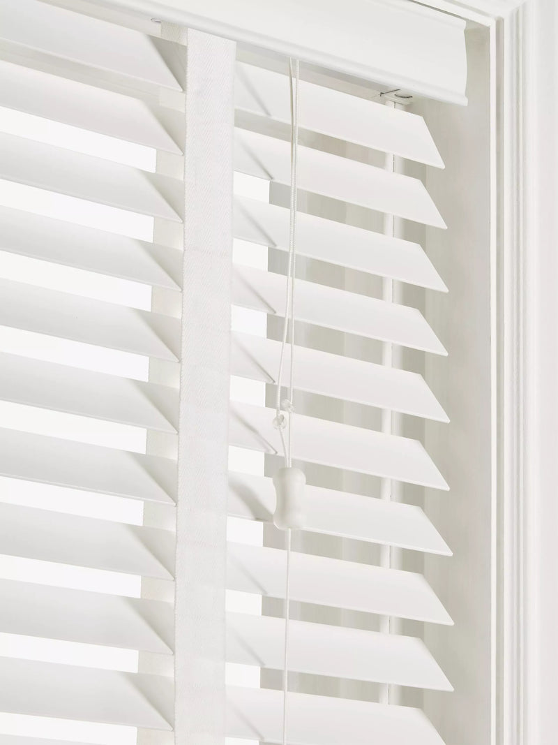 John Lewis wood Venetian blind 50mm slats - British product