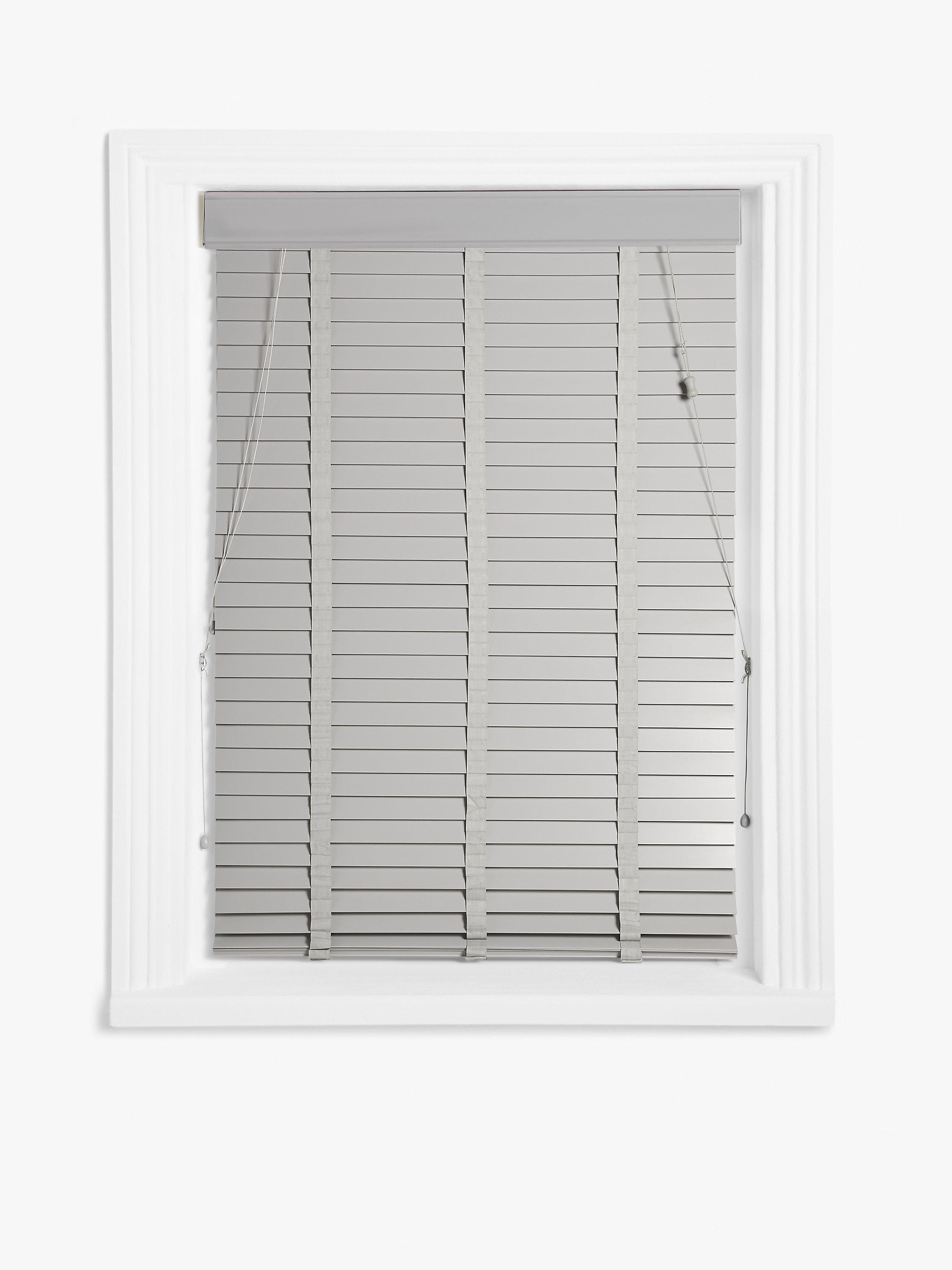 John Lewis wood Venetian blind 50mm slats - British product