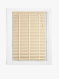 John Lewis wood venetian blind with 50mm slats - British product