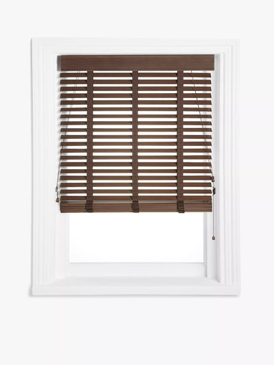 John Lewis John Lewis Wood Venetian Blind 50mm Slats- Buy online at McGrocer