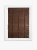 John Lewis Wood Venetian Blind 50mm slats ready-made - British product