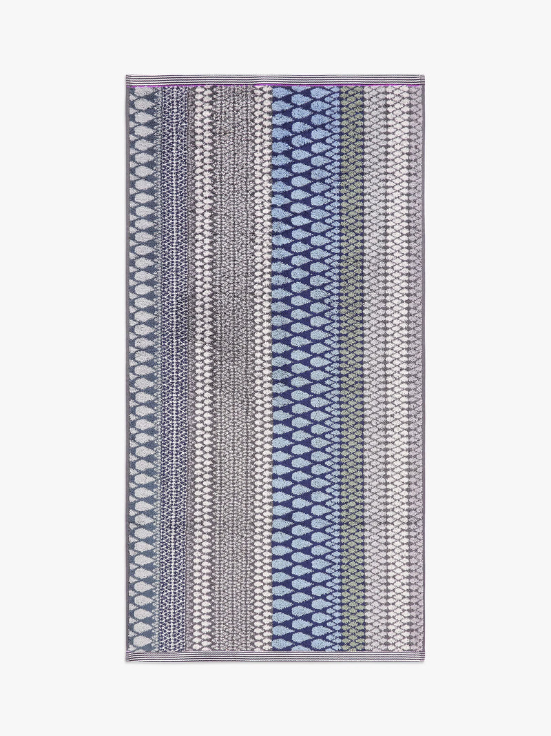 Margo Selby blue bath mat, imported from the UK