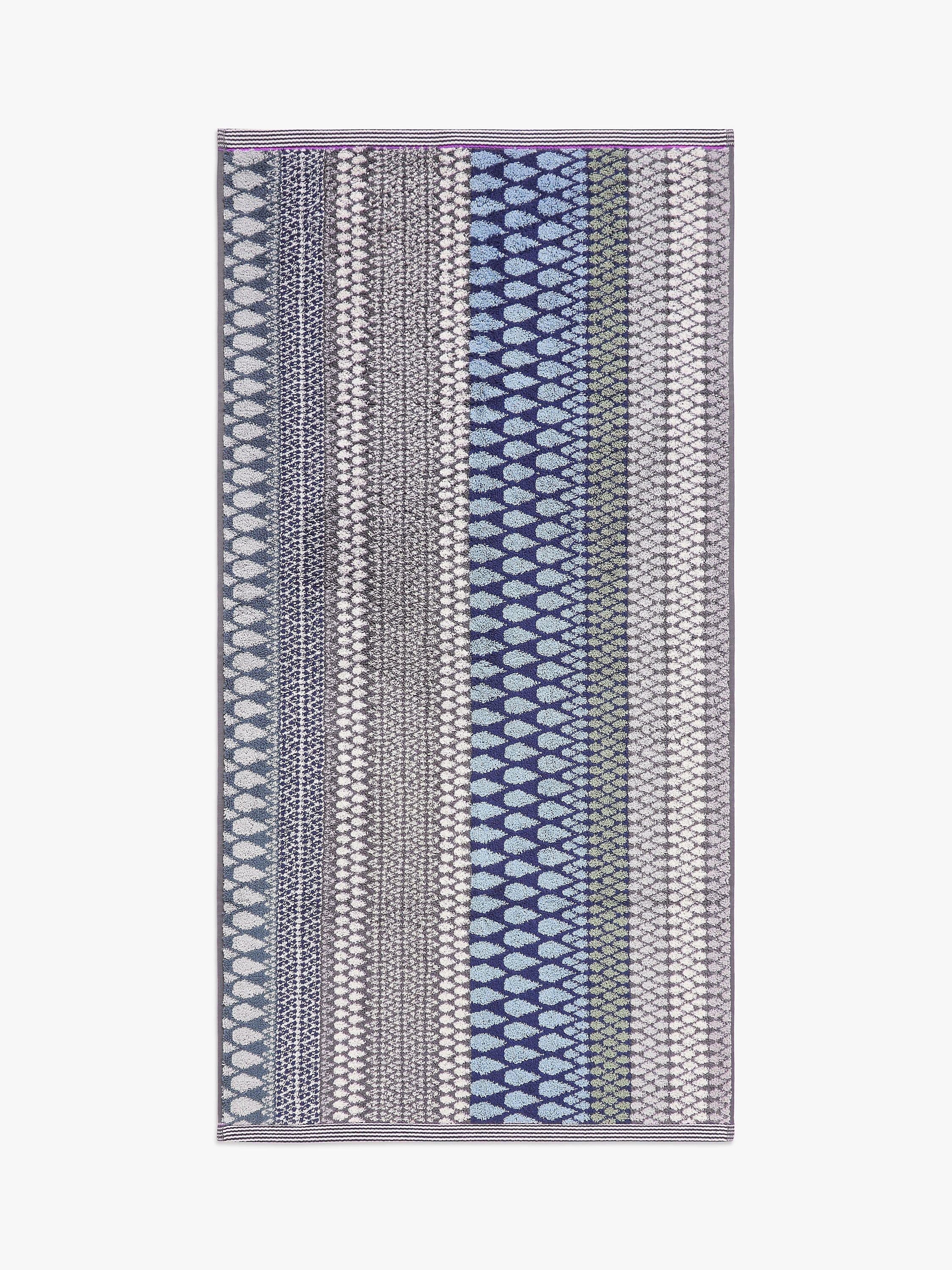 Margo Selby blue bath mat, imported from the UK