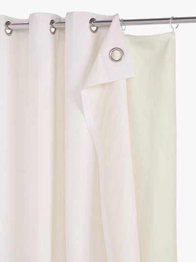 John Lewis John Lewis Thermal Pencil Pleat & Eyelet Curtain Lining, Natural, 117cm x 137cm- Buy online at McGrocer