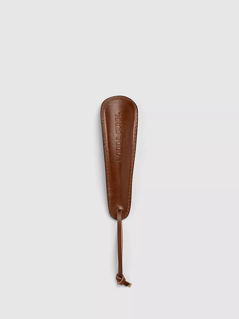 Rodd & Gunn Cobbler Leather Shoehorn Chestnut, imported from the UK
