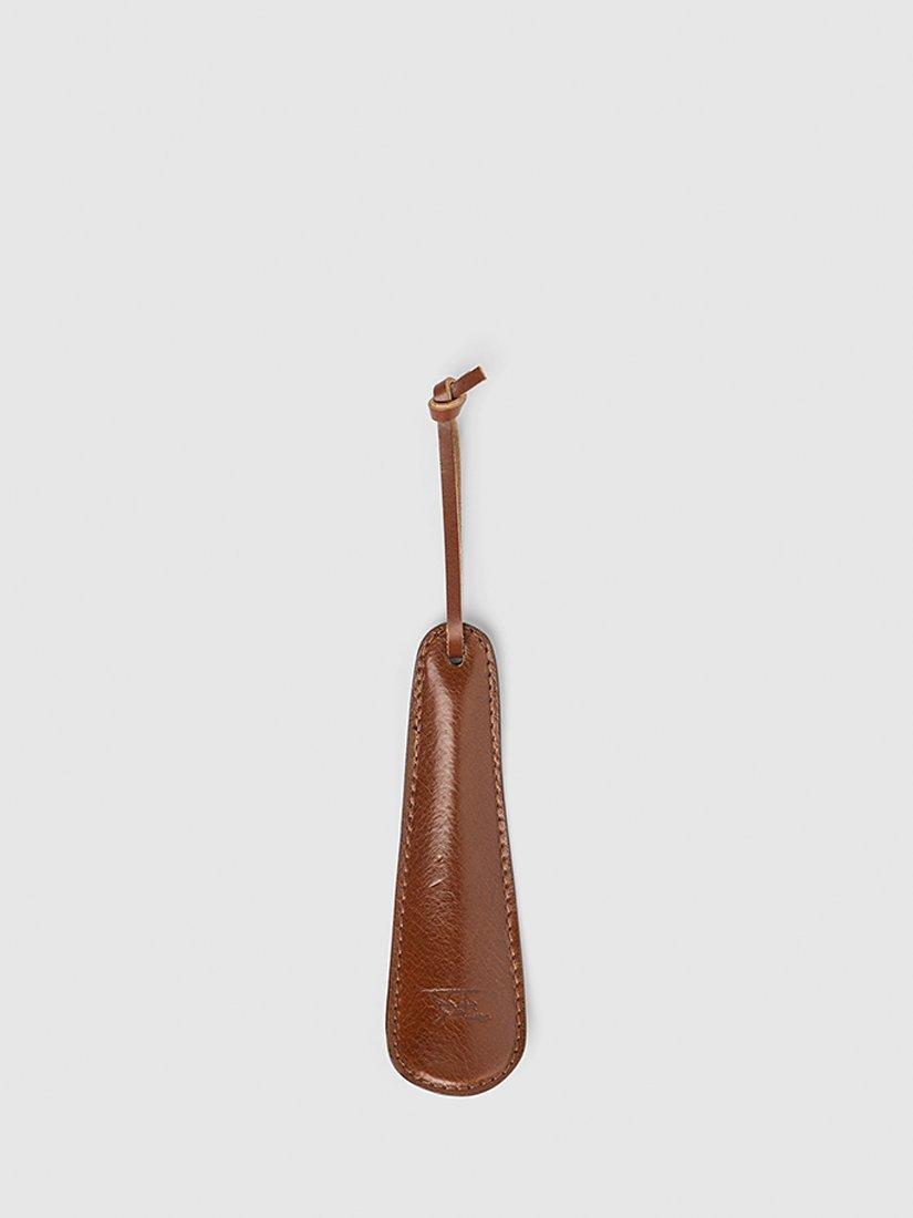 Rodd & Gunn Cobbler Leather Shoehorn Chestnut, imported from the UK