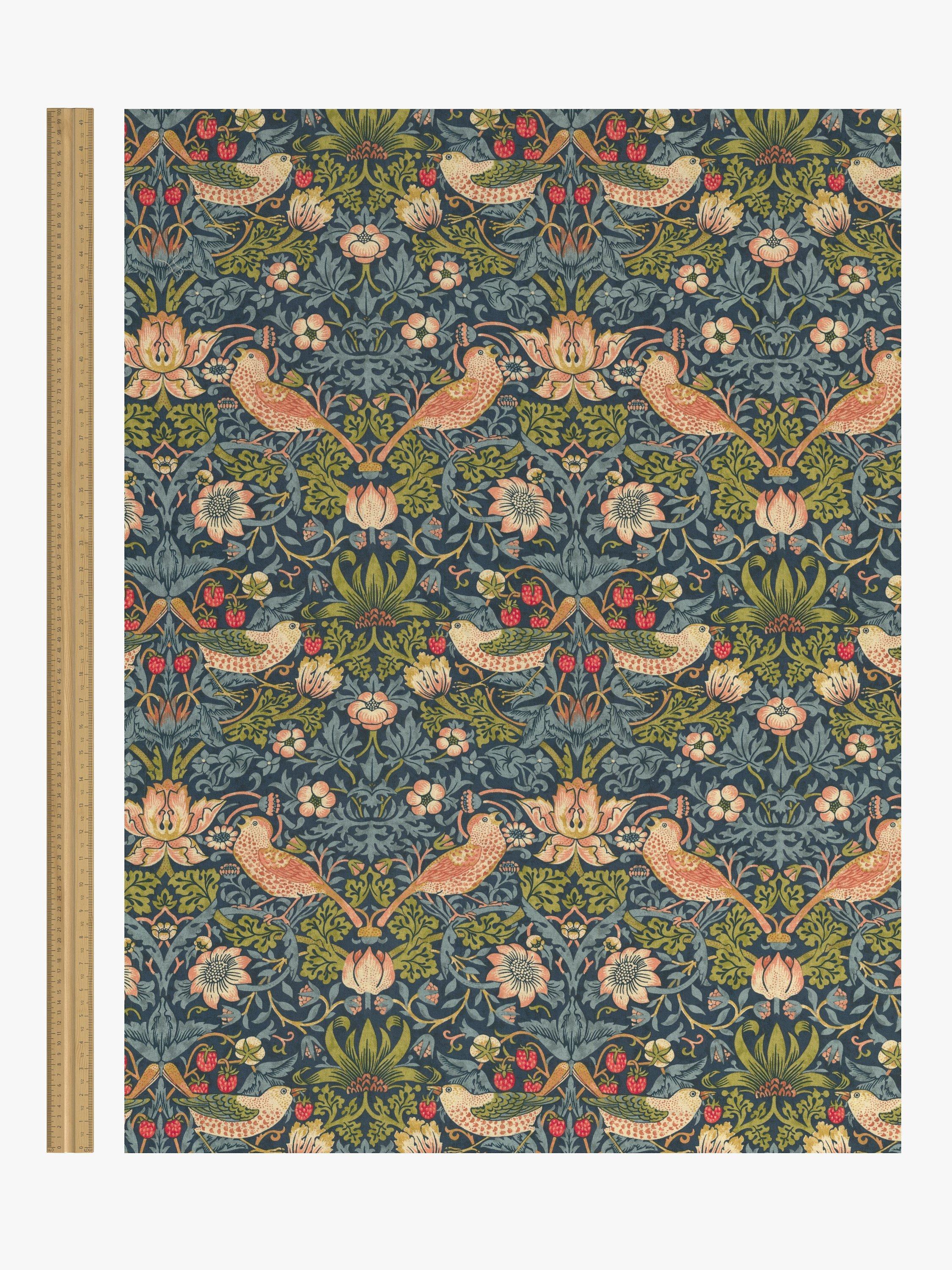 Morris &amp; Co. Strawberry Thief Rollo 140x60cm (Britische Marke)