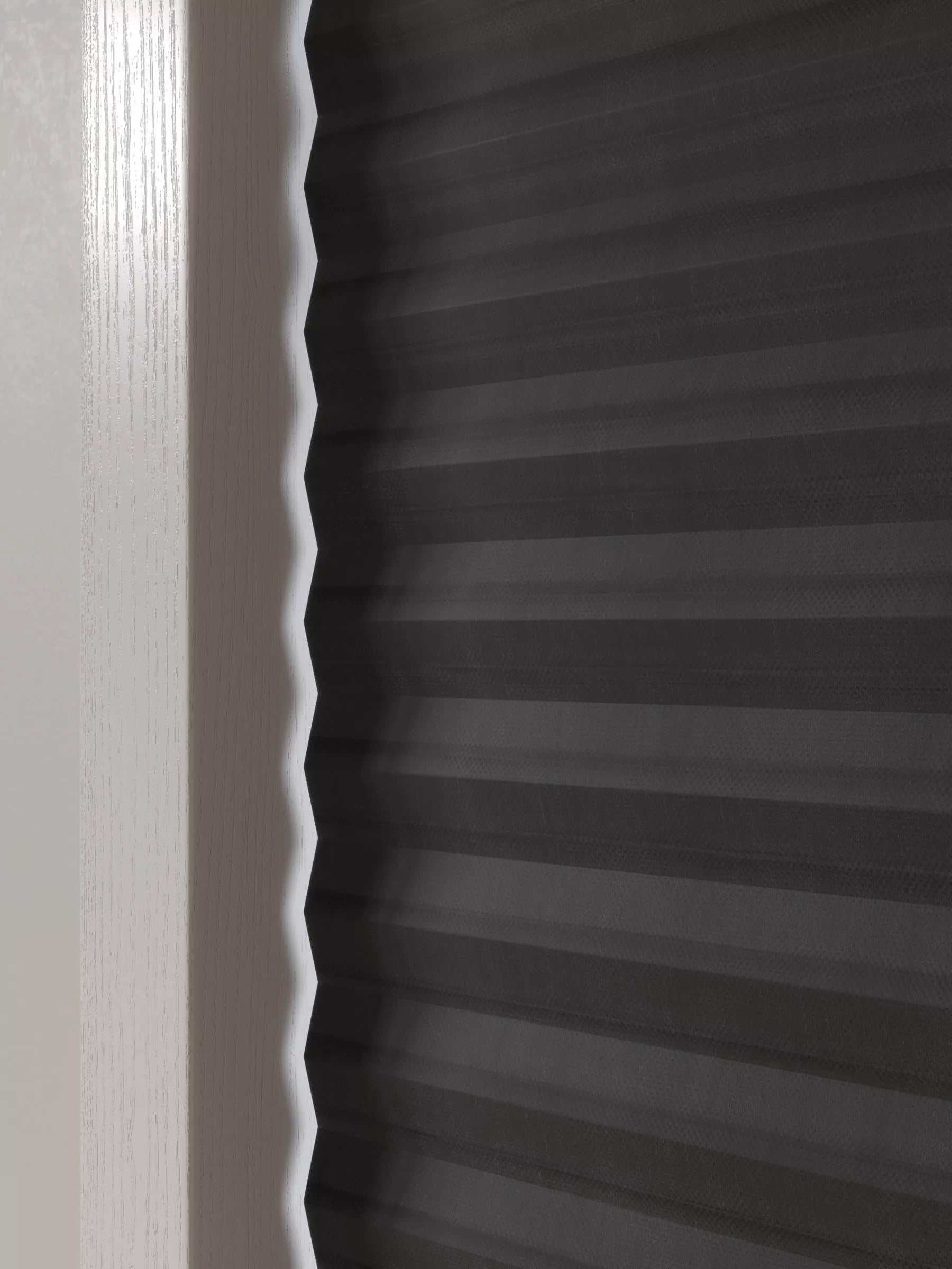 John Lewis temporary cordless blackout pleated blind 91cm, imported from the UK