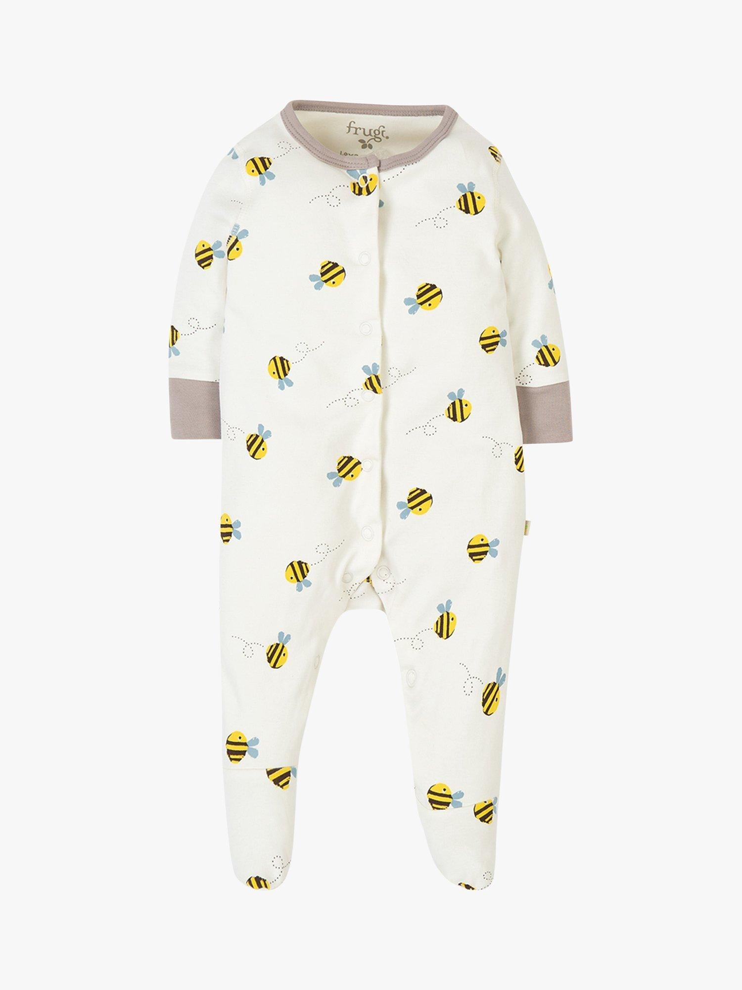 Frugi Baby Buzzy Bee baby gift set 3-piece - British product
