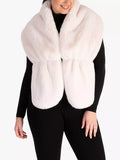 chesca Faux Fur Wrap