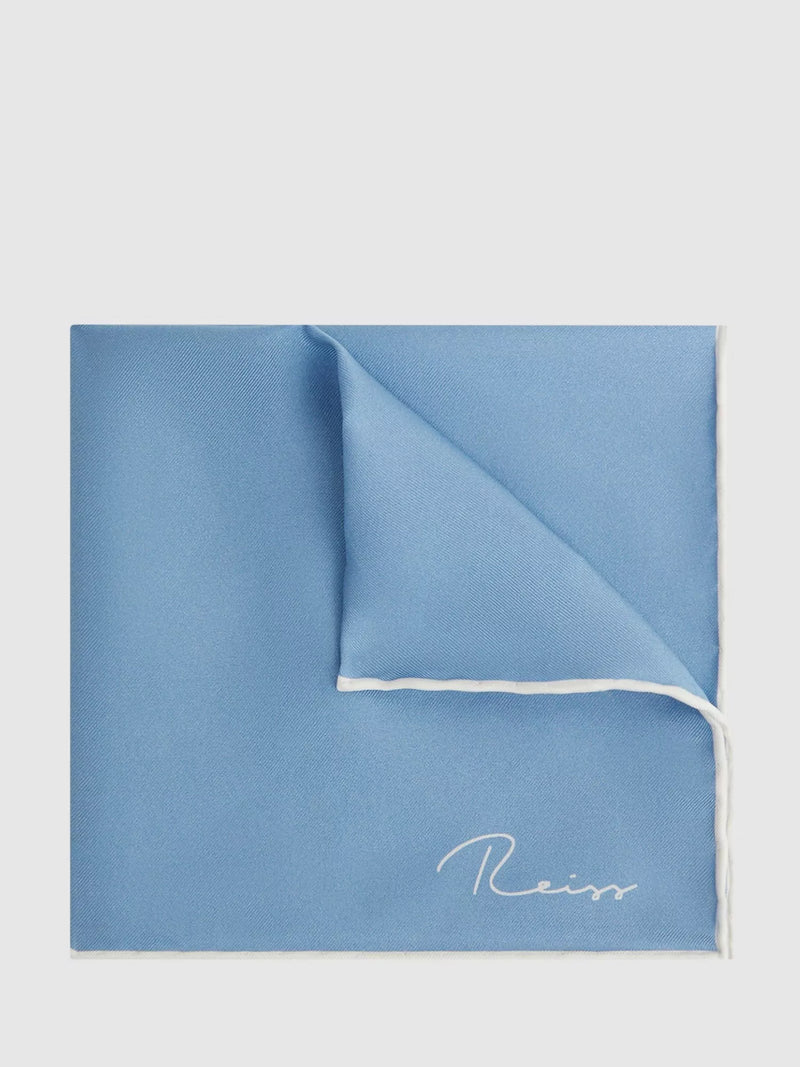 Reiss Ceremony Silk Pocket Square