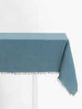 John Lewis Fringe Rectangular Cotton Linen Tablecloth 140 x 180cm