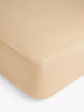 John Lewis Crisp & Fresh Egyptian Cotton Percale 200 Thread Count Fitted Sheet Double