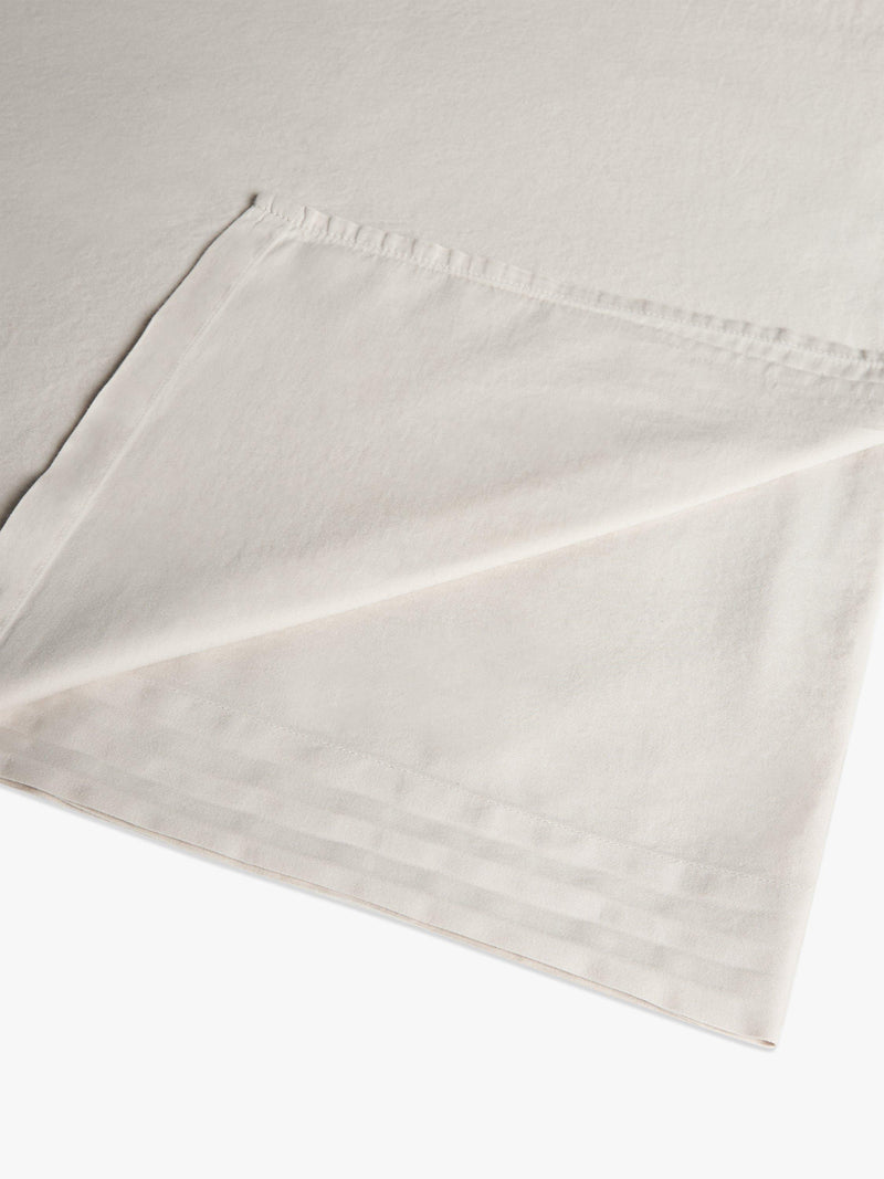 John Lewis Washed Cotton Flat Sheet Single imported from the UK