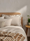 John Lewis Washed Cotton Flat Sheet Single imported from the UK