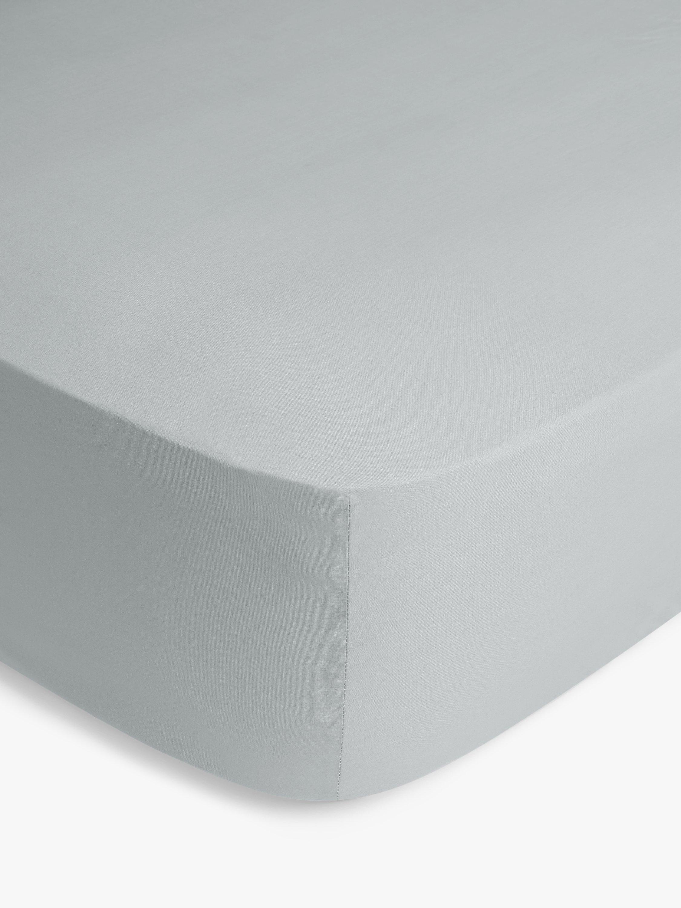 John Lewis easy care cotton fitted sheet single, UK version