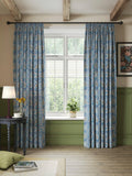 Morris & Co. Bower lined pencil pleat curtains 117x137cm, imported from the UK