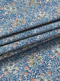 Morris & Co. Bower lined pencil pleat curtains 117x137cm, imported from the UK