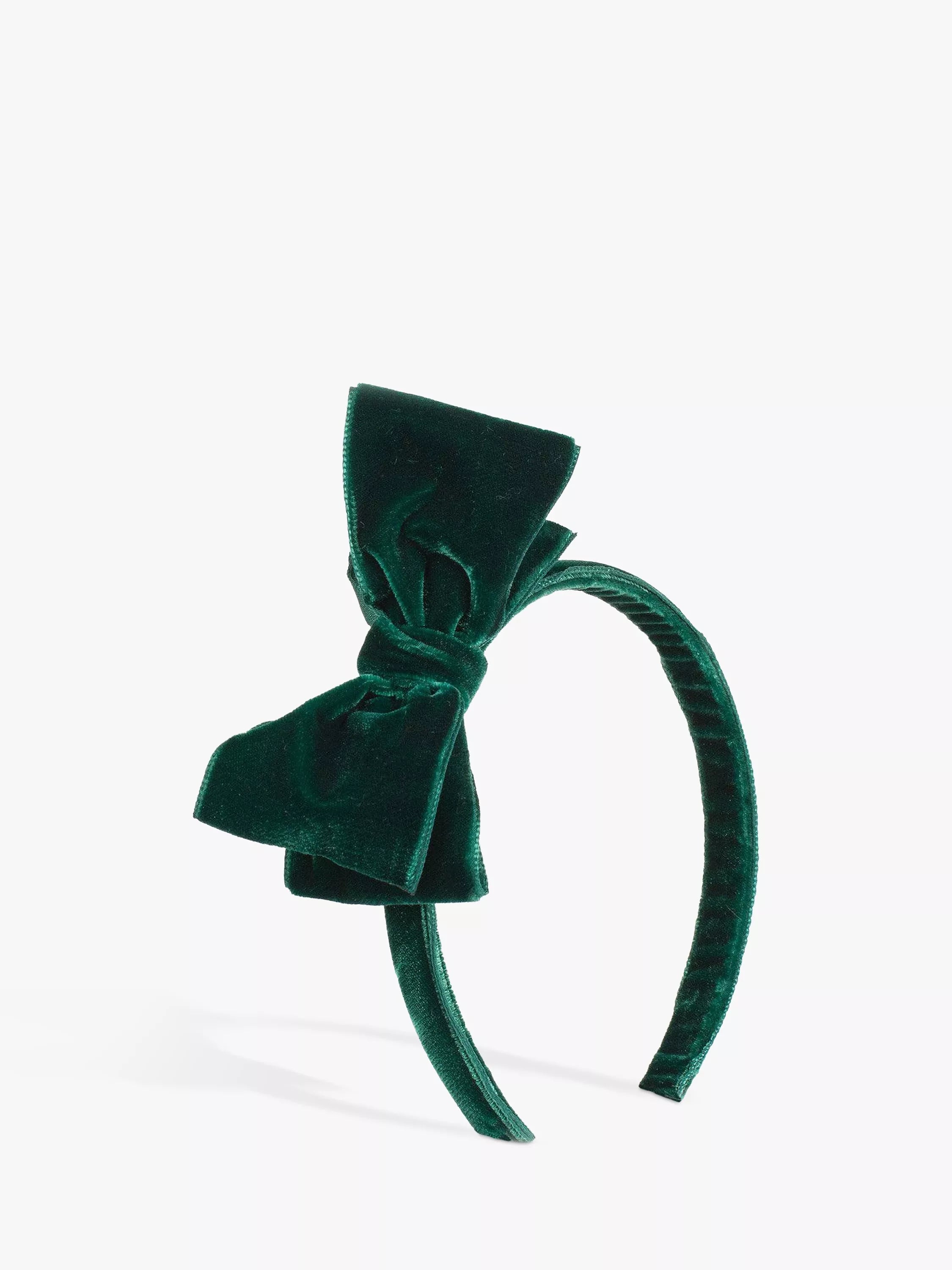 Trotters Kids' Velvet Bow Headband