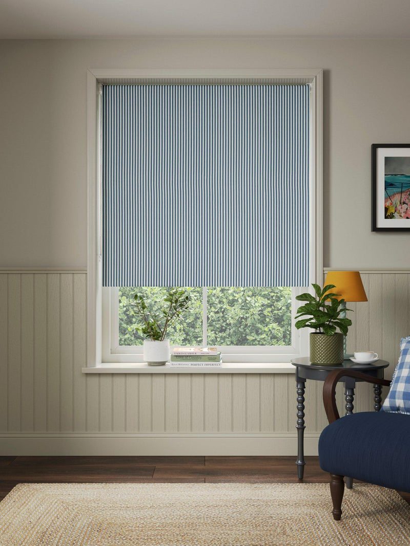 John Lewis Conwy Stripe blackout roller blind, UK version