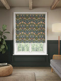 Morris & Co. Strawberry Thief Daylight Roller Blind, Indigo, W61 x Drop 190cm
