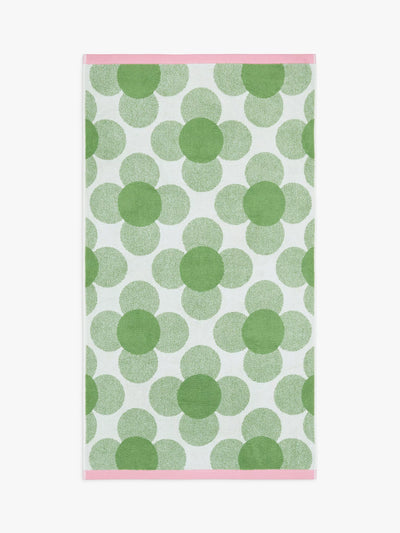 John Lewis Orla Kiely Retro Flower Hand Towel Cotton 50 x 90cm- Buy online at McGrocer