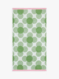 Orla Kiely floral cotton hand towel 50x90cm, imported from the UK