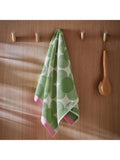 Serviette à main en coton Orla Kiely florale 50x90cm, importée du Royaume-Uni