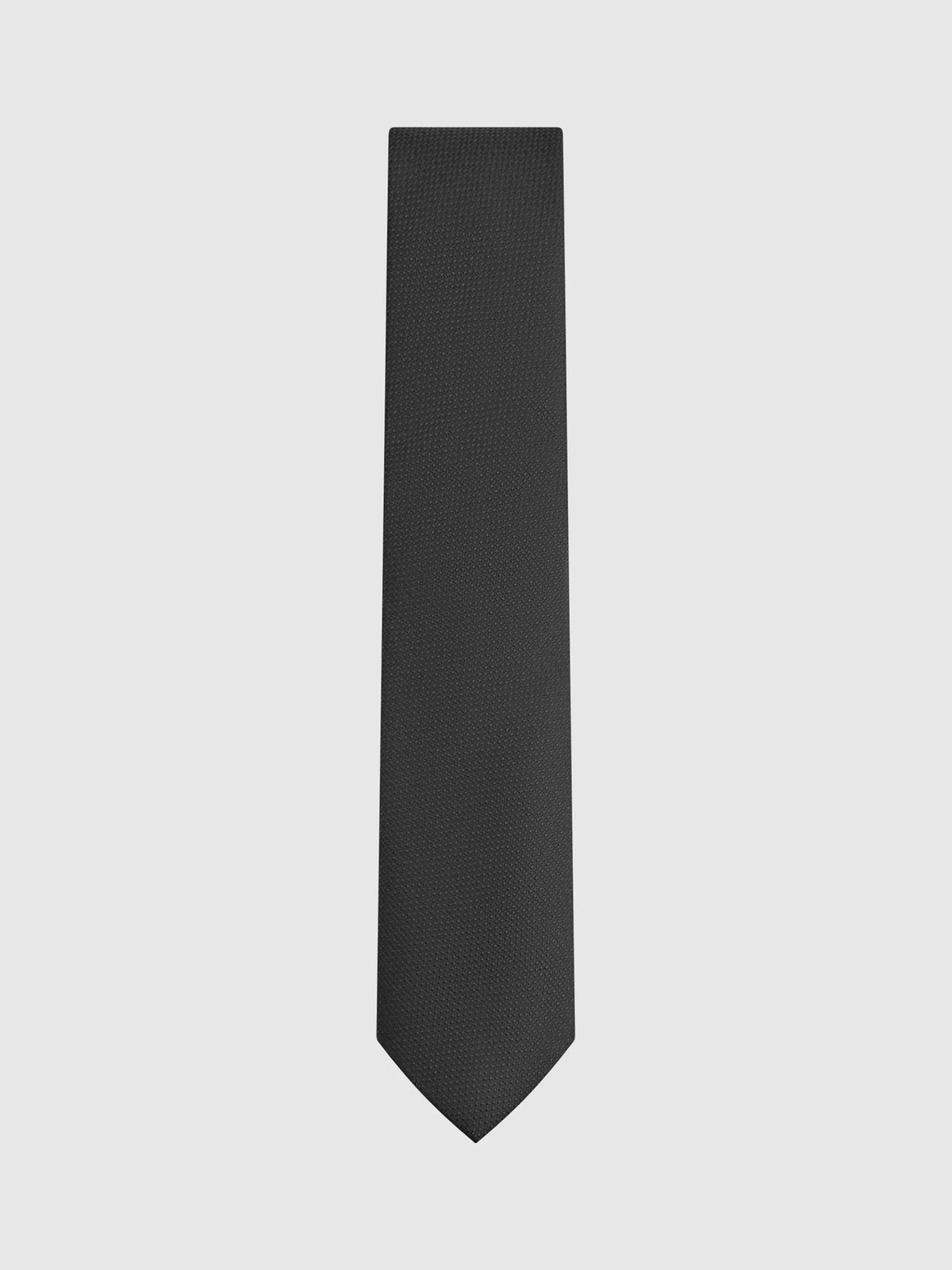 Reiss Seidenmischungs-Krawatte mit Struktur (Britische Marke)