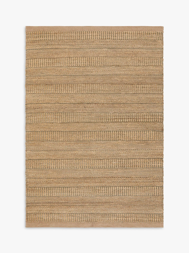 John Lewis Jute Grained Rug, Green