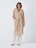 John Lewis Cece Shimmer Fleece Dressing Gown