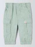 John Lewis Baby Twill Cargo Trousers