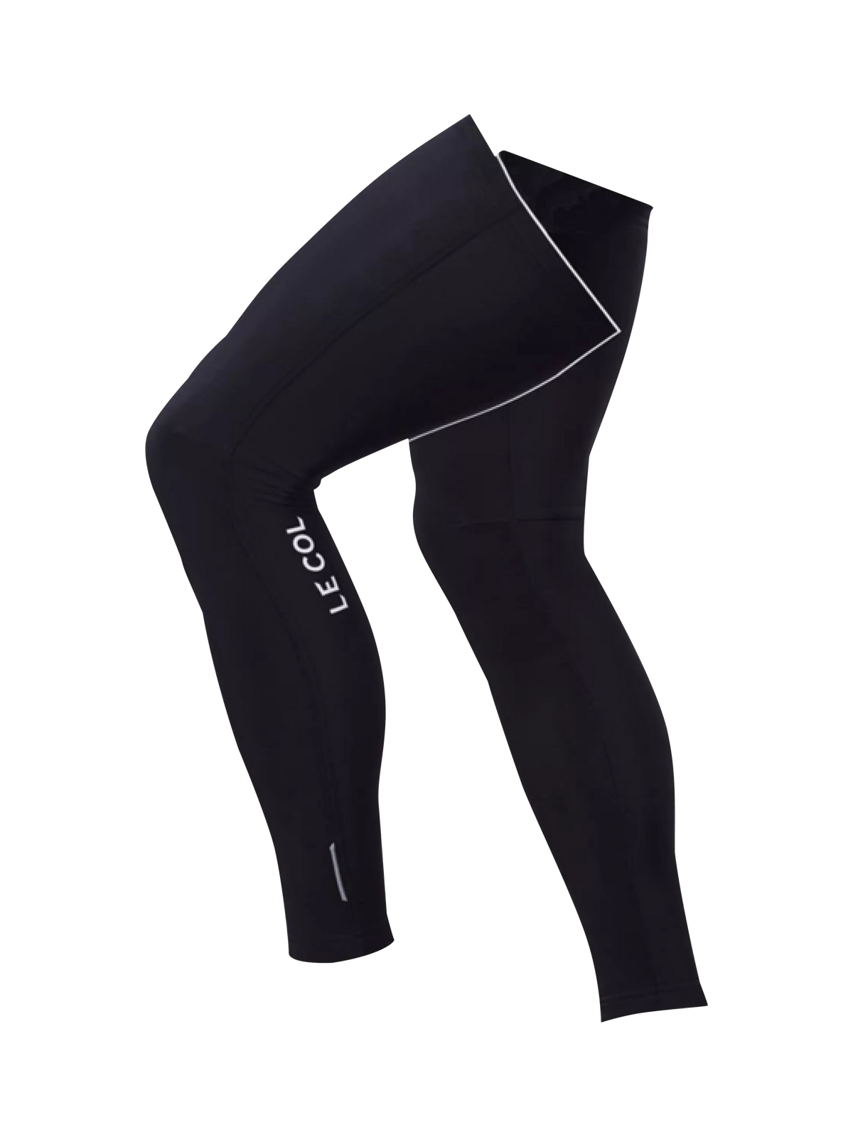 Le Col leg warmers باللون الأسود، مستوردة من المملكة المتحدة