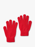 Small Stuff knitted gloves children red multi, imported from the UK