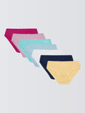 John Lewis barnetruser, pakke med 7, multi