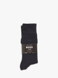 BOSS ribbed icon logo socks pack of 3 (British brand)