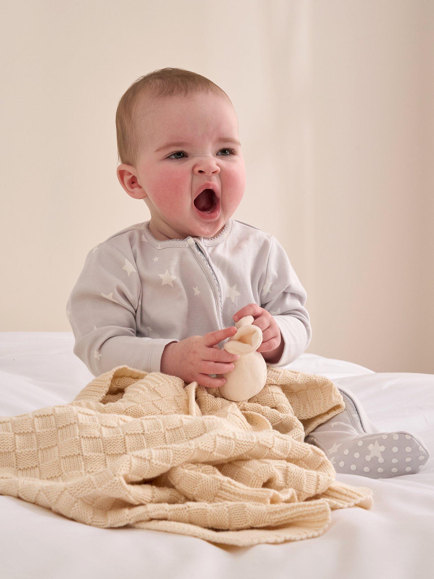 Truly baby basket stitch blanket, imported from the UK