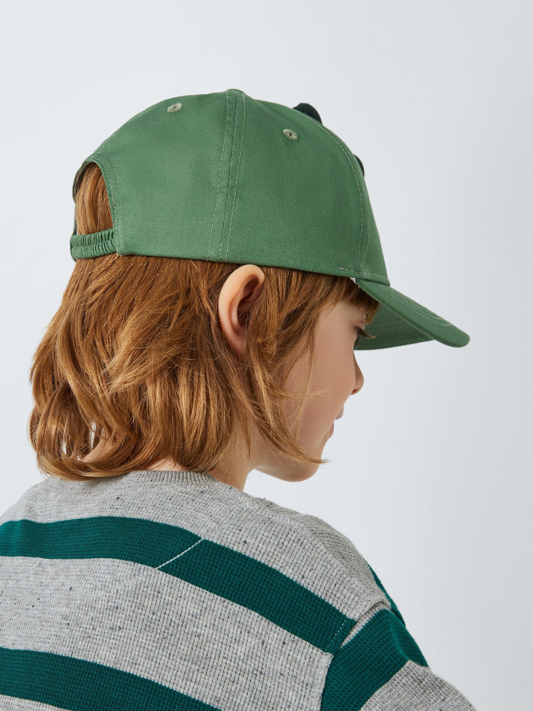 John Lewis green lizard cap for kids, UK version