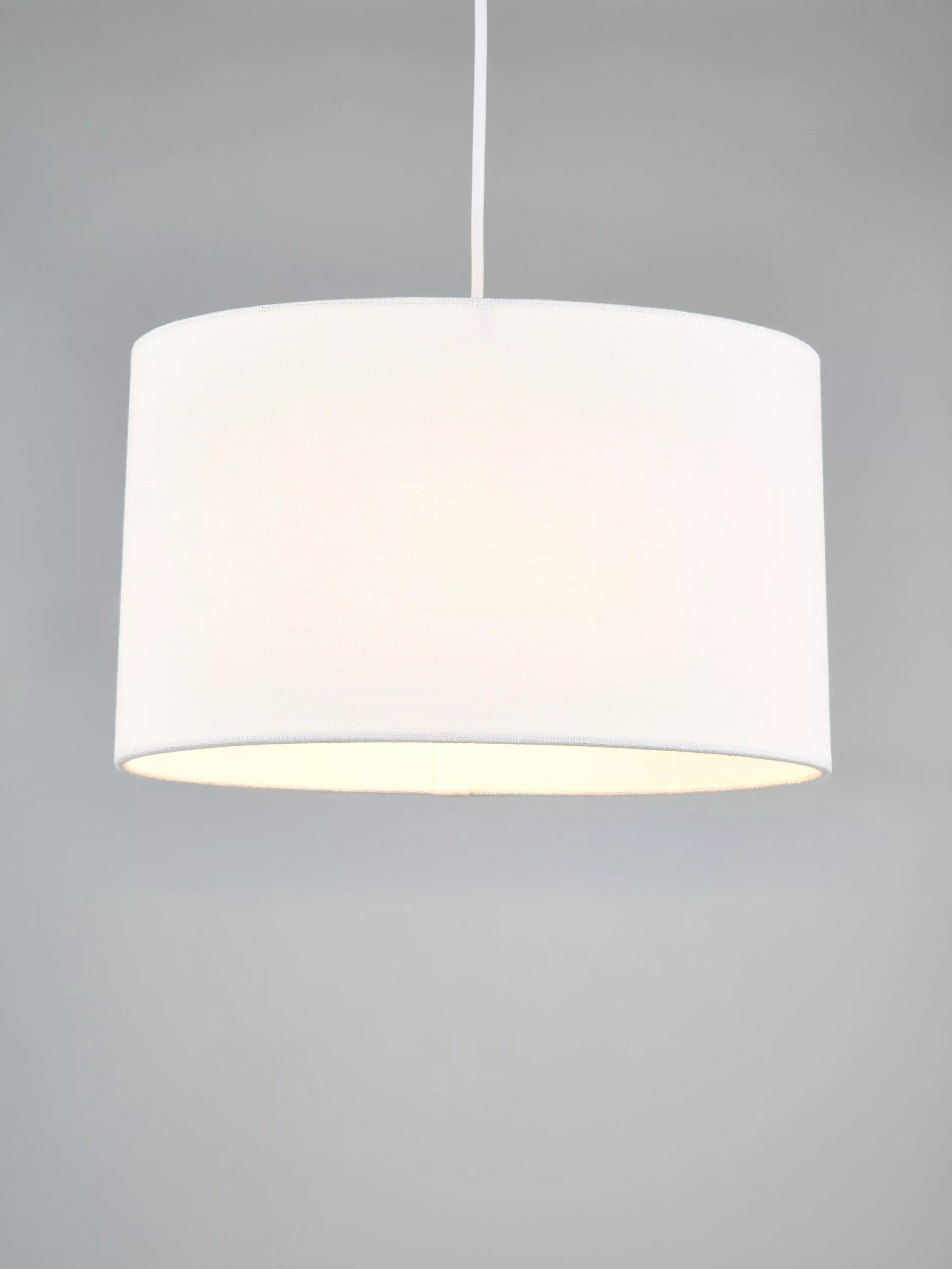 John Lewis pure linen oval lampshade, imported from the UK