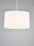 John Lewis pure linen oval lampshade, imported from the UK