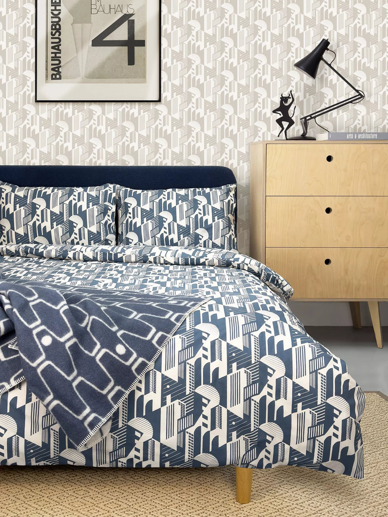 Mini Moderns Bauhaus duvet cover set single, imported from the UK