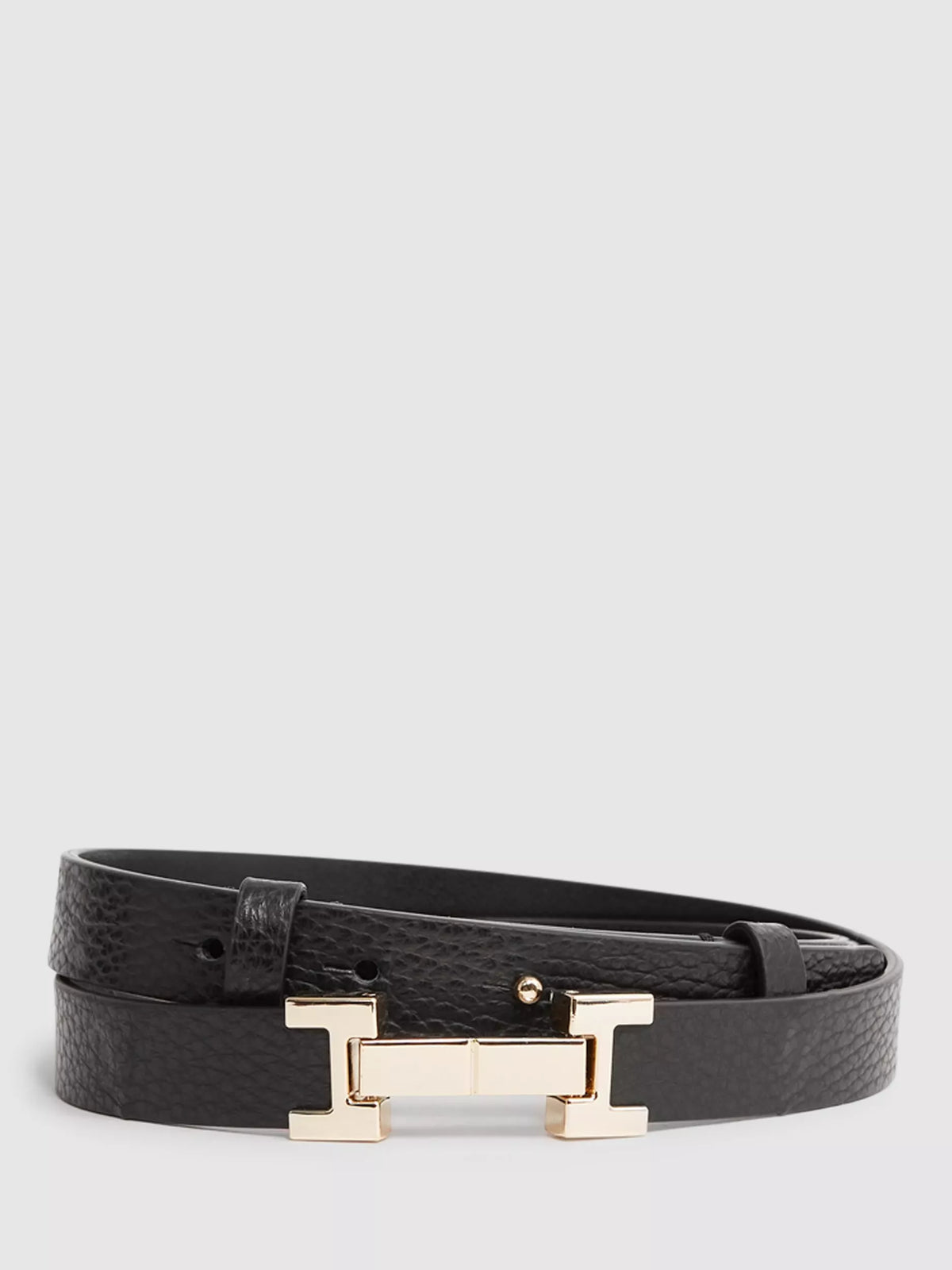 Reiss Hayley Skinny Leather Belt