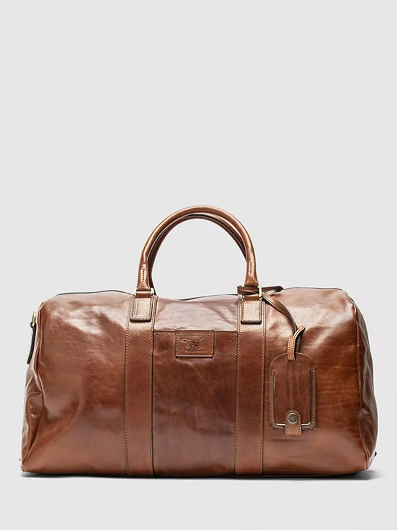 Rodd & Gunn Cambridge Leather Weekender Cognac (British brand)