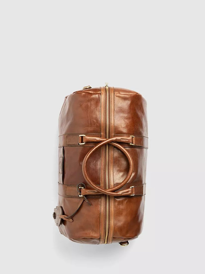 Rodd & Gunn Cambridge Leather Weekender Cognac (British brand)