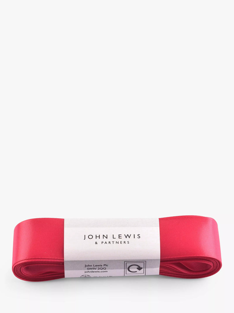 John Lewis Doppel-Satinband 5m