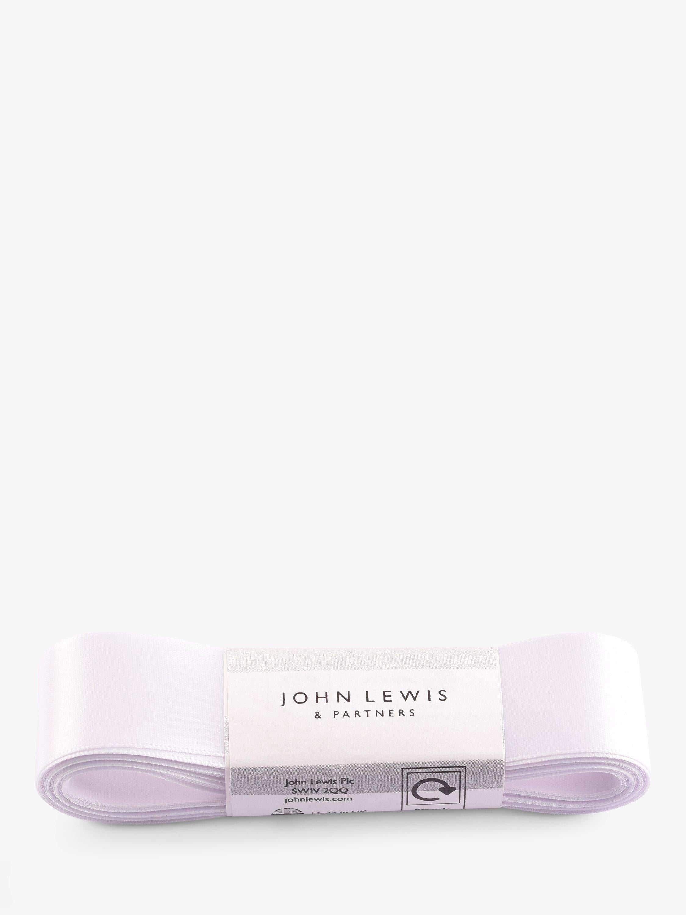John Lewis Doppel-Satinband schlicht 5m x 38mm (Britische Marke)